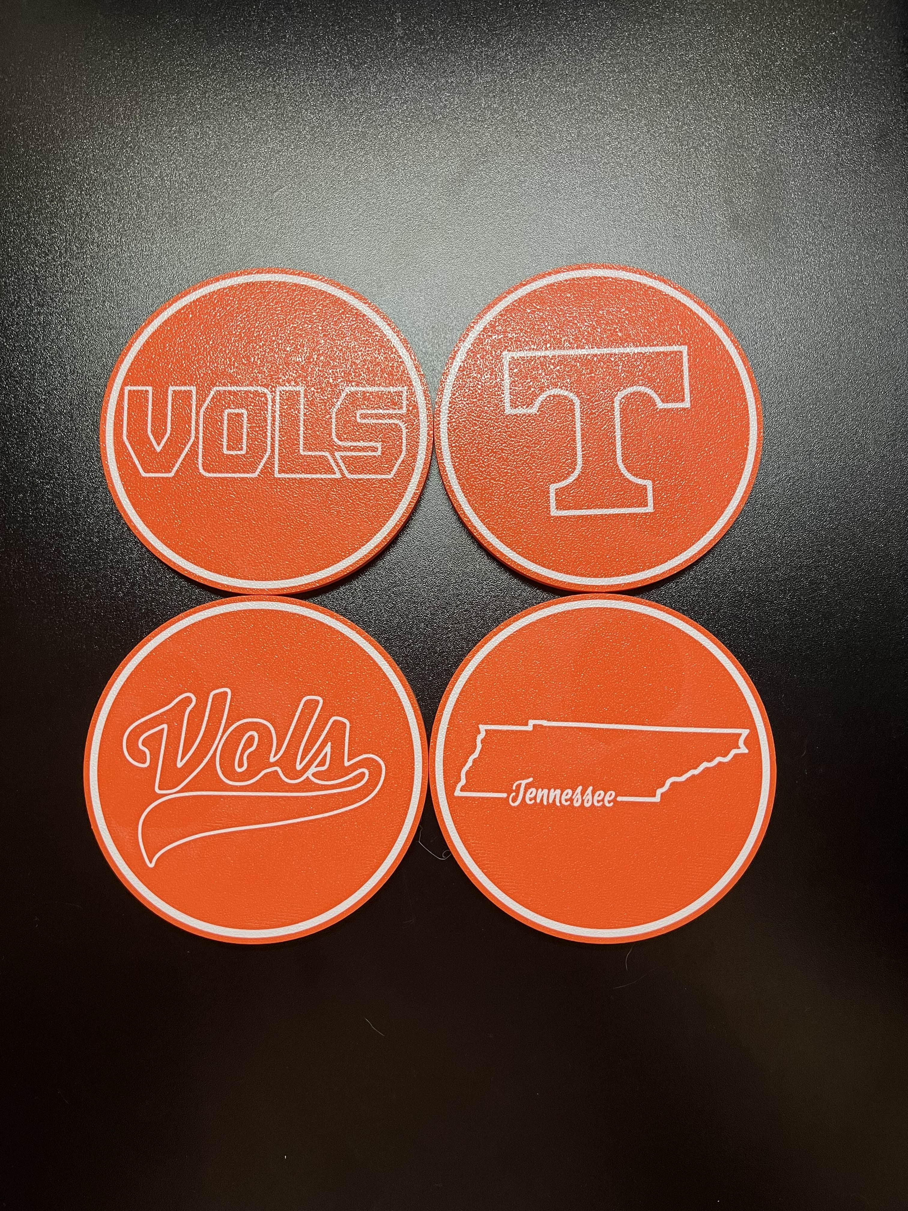 Tennessee Vols Coaster Set