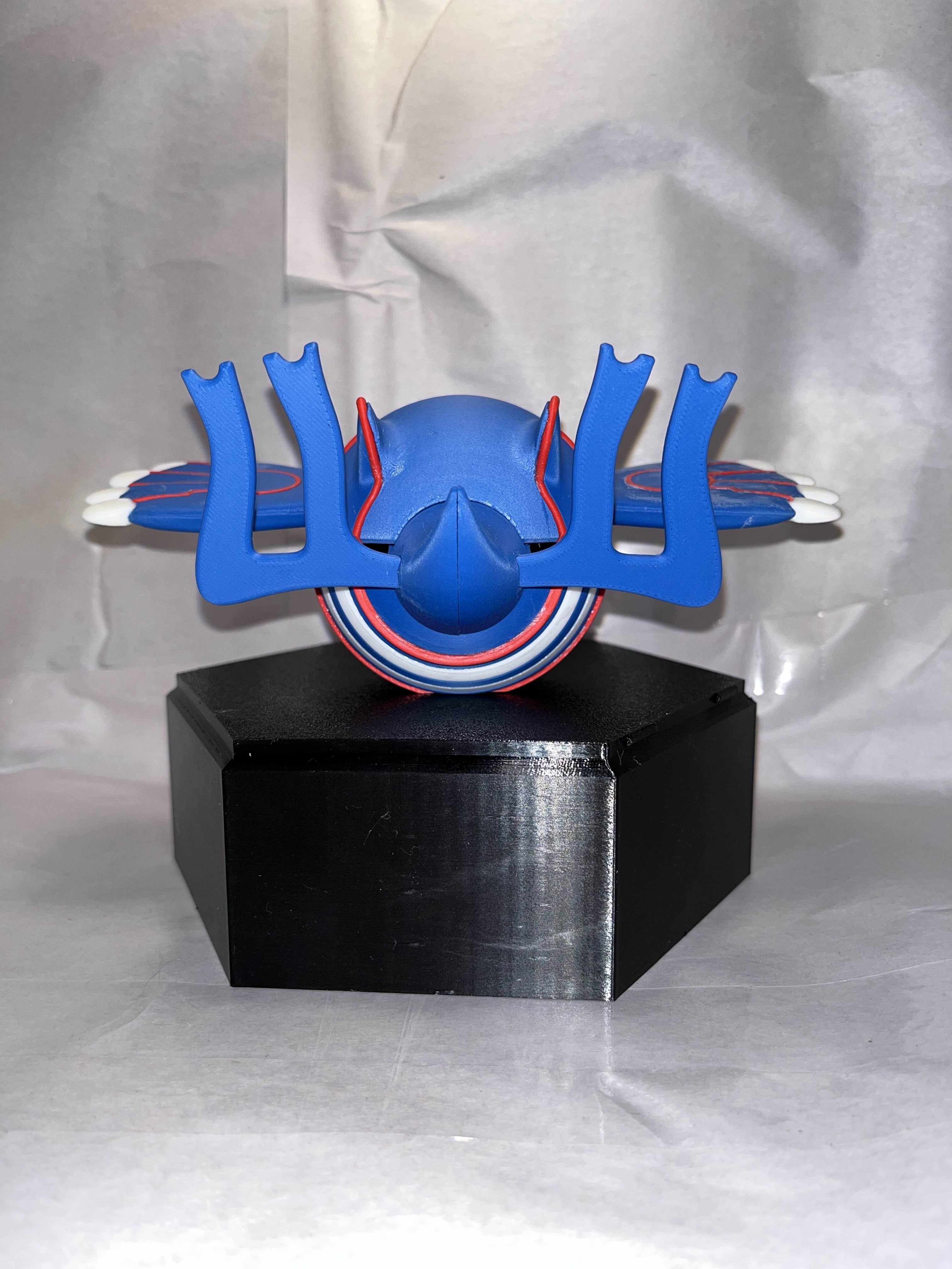 Kyogre Themed Pokeball