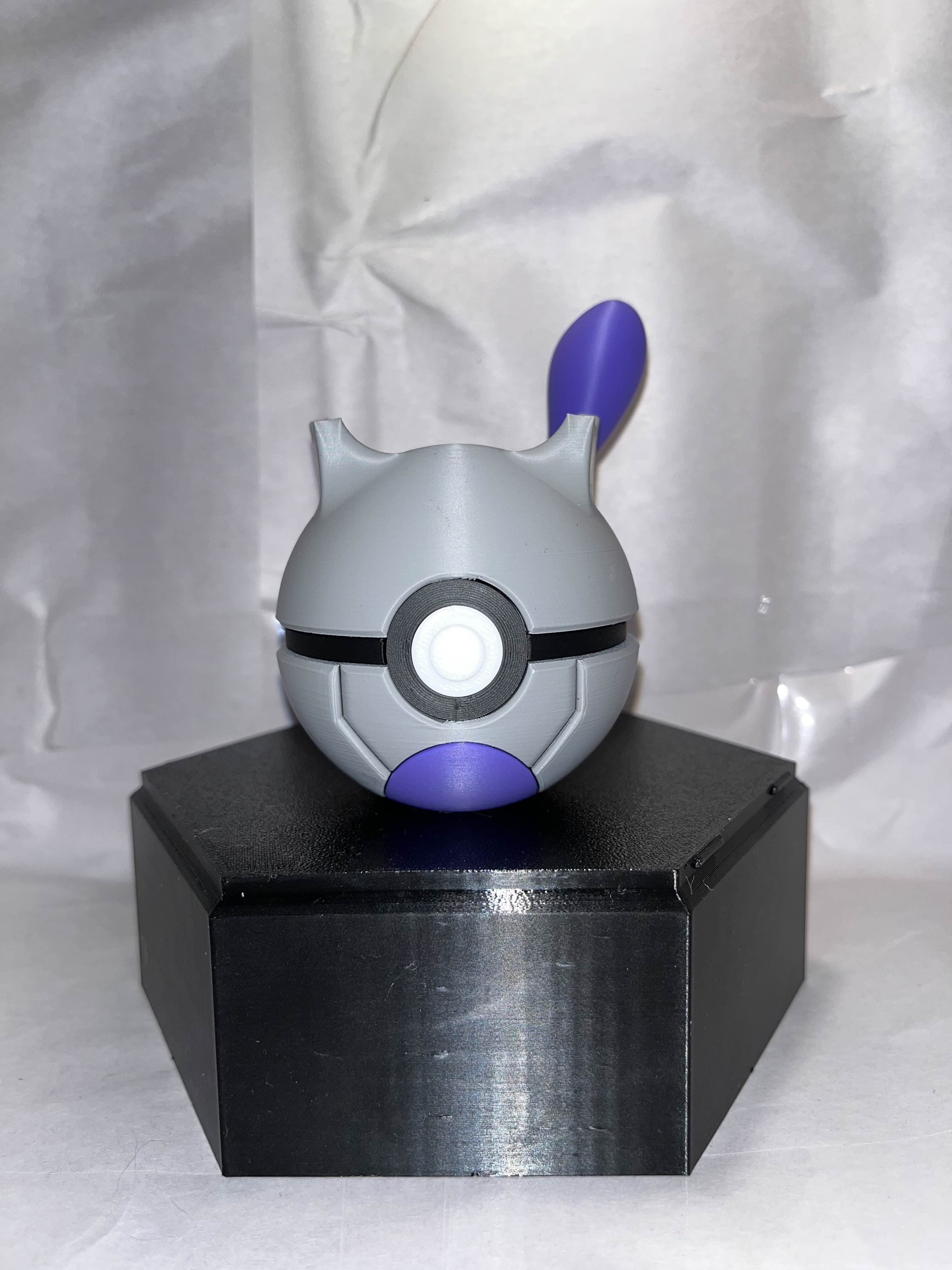 Mewtwo Themed Pokeball